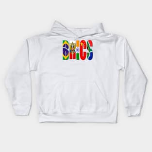 Brics Country Flags Kids Hoodie